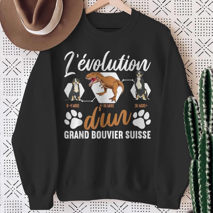 L'évolution D'un Grand Bouvieruisse Sweater e Cadeaux pour les femmes âgées
