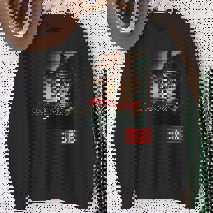 Life Picture Collection 猫（6） スウェットシャツ 年配の女性への贈り物