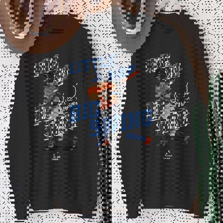 Little Man Bigwing Jose Altuve Houston Mlbpa スウェットシャツ 年配の女性への贈り物