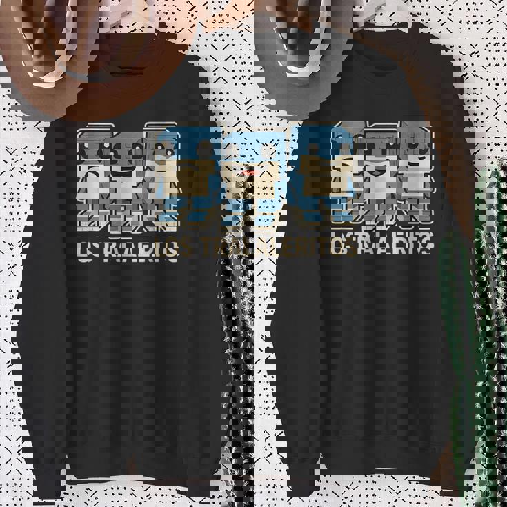 Los Traleritos Gen Alpha イタリアブレインロットゲームミーム スウェットシャツ 年配の女性への贈り物