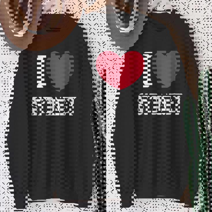 I Loveydney シドニーが大好き スウェットシャツ 年配の女性への贈り物