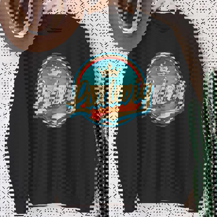 Ludwig レトロ 名前入り ヴィンテージ ファーストネーム ルートヴィヒ スウェットシャツ 年配の女性への贈り物