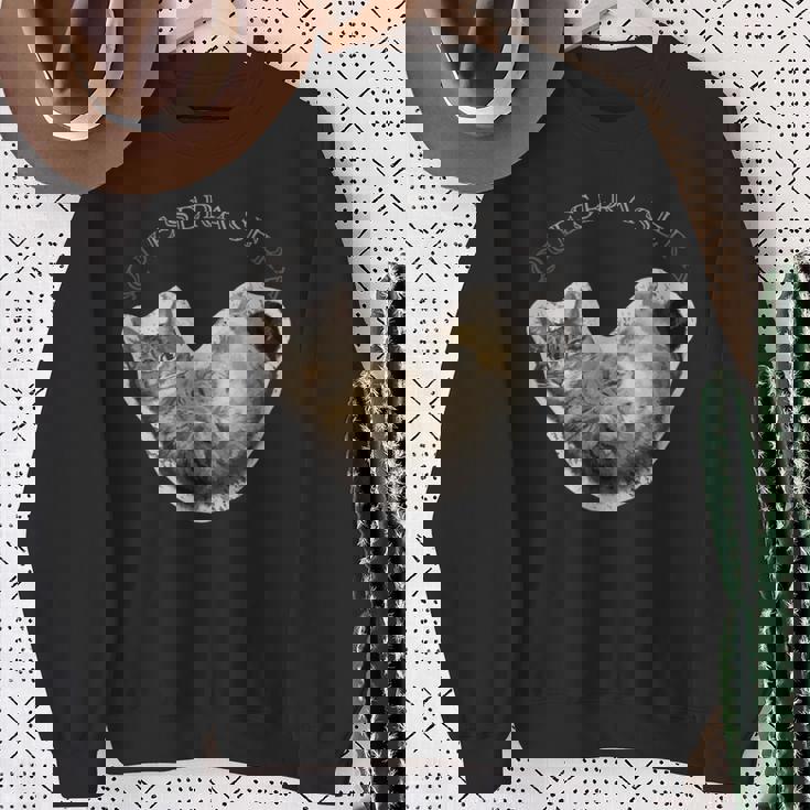 Lying Cat スウェットシャツ 年配の女性への贈り物