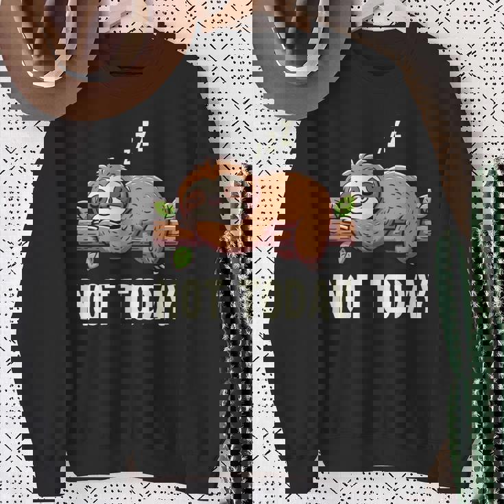 Mypirit Animalloth 私のスピリットアニマルナマケモノ 長袖tシャツ スウェットシャツ 年配の女性への贈り物