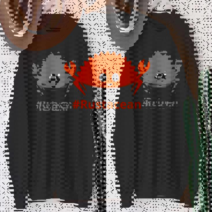 Rustプログラミング言語tシャツ – システムプログラマー開発者 長袖tシャツ スウェットシャツ 年配の女性への贈り物