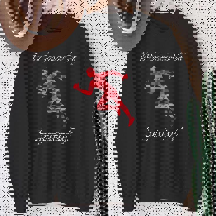 Someoneayprinting 陸上競技 ランニング スウェットシャツ 年配の女性への贈り物