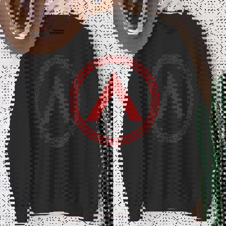 Sparta シンボル スパルタンシールド ランダ ラコニア スウェットシャツ 年配の女性への贈り物