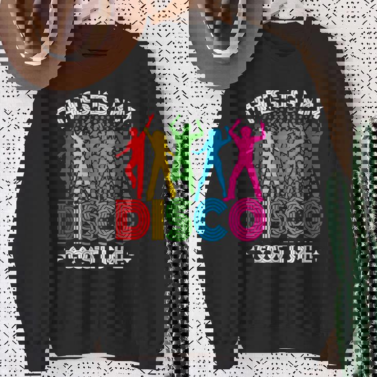 This Is My Disco コスチューム 70年代&80年代パーティー衣装 メンズ レディース スウェットシャツ 年配の女性への贈り物