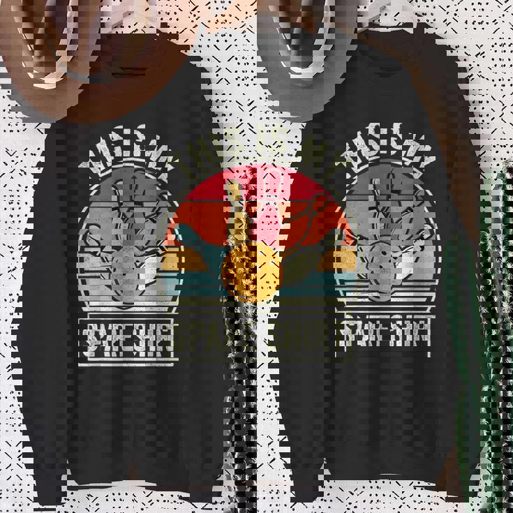 This Is Mypare ボーリング ボウラー 面白チーム メンズ レディース キッズ スウェットシャツ 年配の女性への贈り物