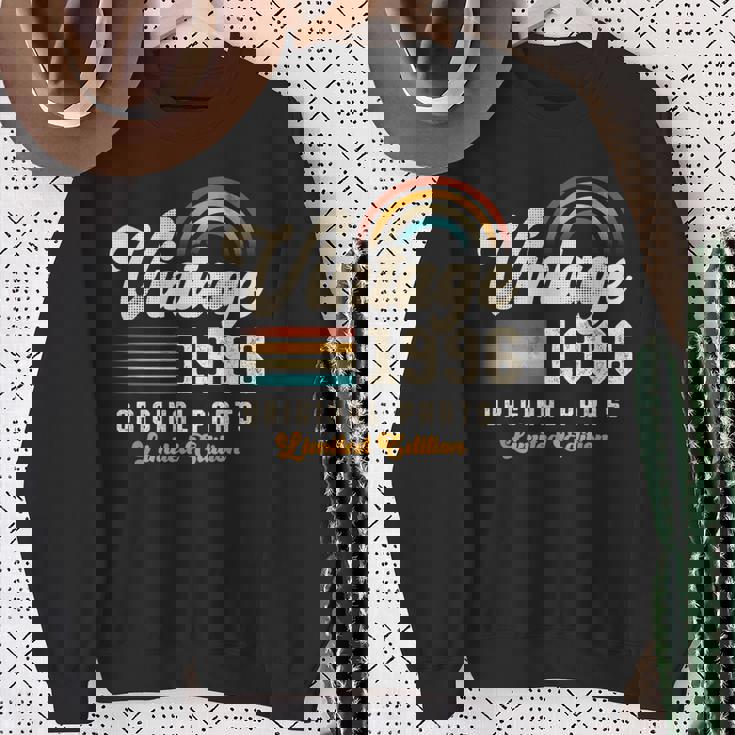 Vintage 1996 オリジナルパーツ 30周年記念 レトロ スウェットシャツ 年配の女性への贈り物