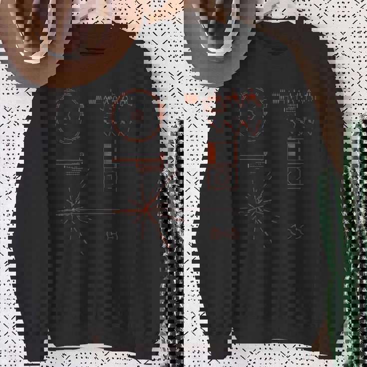 Voyager Golden Record スウェットシャツ 年配の女性への贈り物