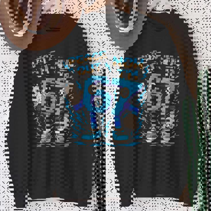 I Was 6 Now I'm 7Ixeven Brainrot 7歳の誕生日 スウェットシャツ 年配の女性への贈り物