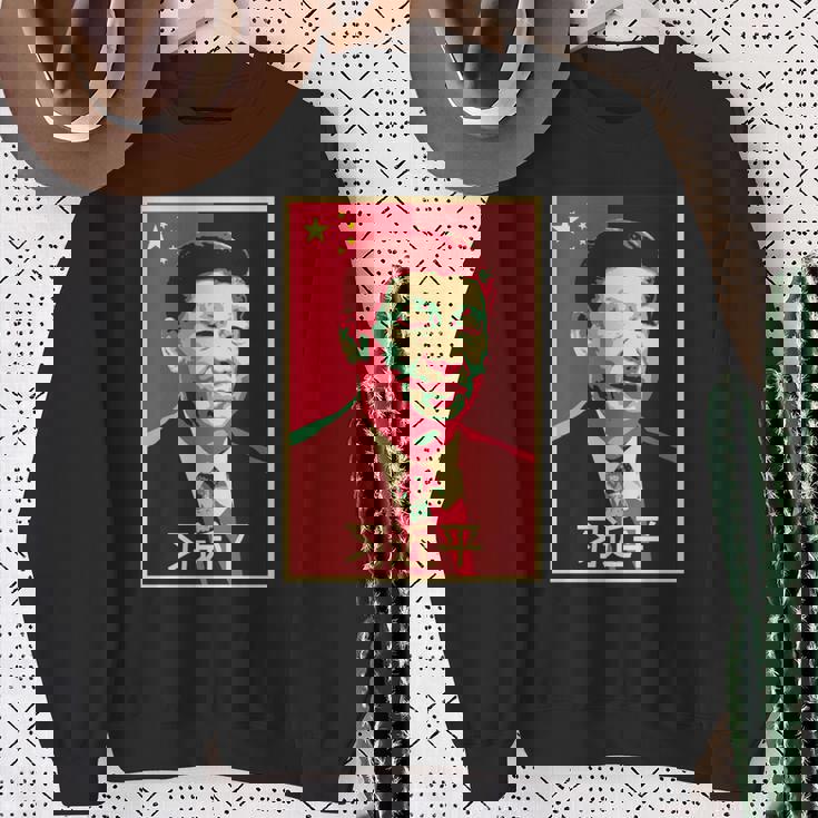 Xi Jinping China 習近平中国国家主席中国中国国家主席中国 長袖tシャツ スウェットシャツ 年配の女性への贈り物