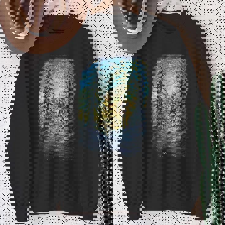 【公式】『オクトパストラベラー0』キービジュアルイラスト スウェットシャツ 年配の女性への贈り物