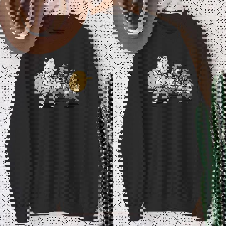 かいけつゾロリ「べえ」 長袖tシャツ スウェットシャツ 年配の女性への贈り物