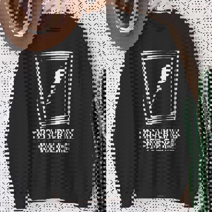 これはとても古い私の絵です 面白い誕生日プレゼント。 スウェットシャツ 年配の女性への贈り物