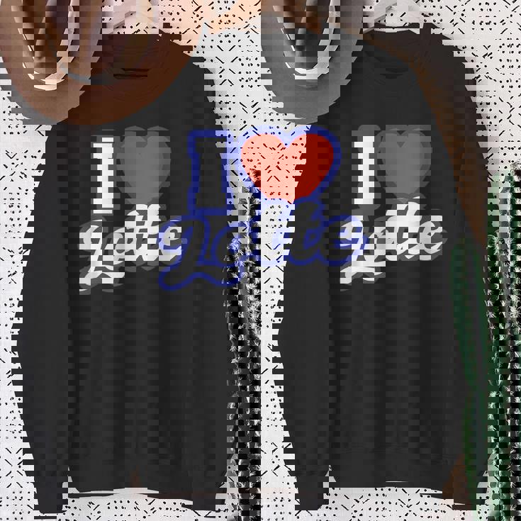 アイ・ラブ・ロッテ スウェットシャツ 年配の女性への贈り物