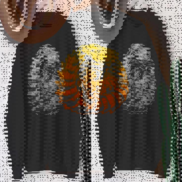 アルマジロトカゲ スウェットシャツ 年配の女性への贈り物