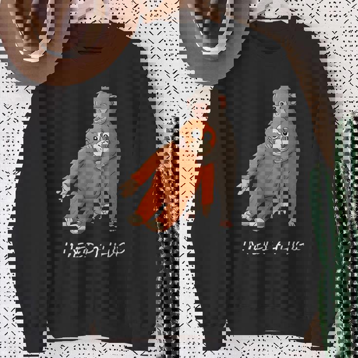 アローンベイビーモンキーパンチ 抱きしめたい可愛いデザイン スウェットシャツ 年配の女性への贈り物