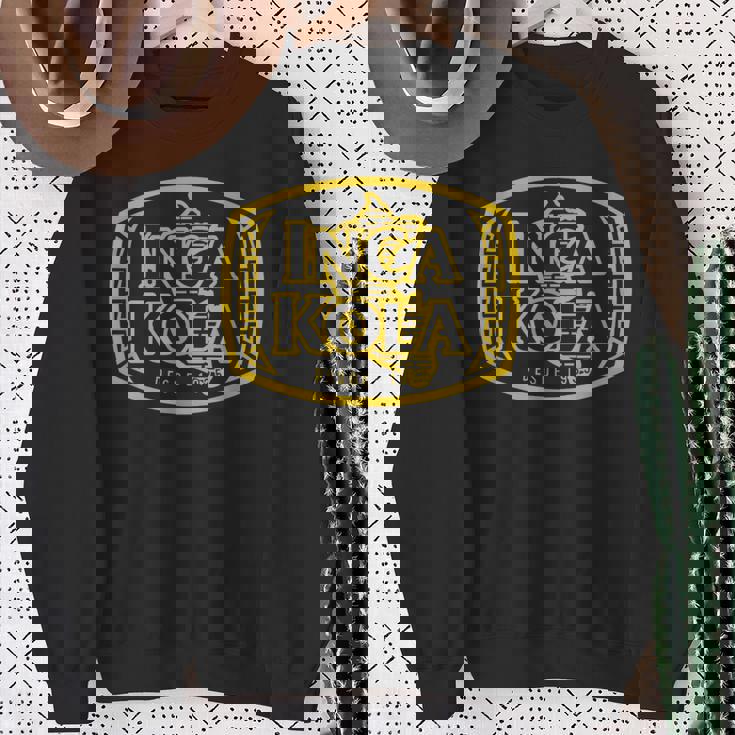 インカコーラ ペルー料理 ペルー産 セヴィチェ ペルー風味 スパークリング スウェットシャツ 年配の女性への贈り物