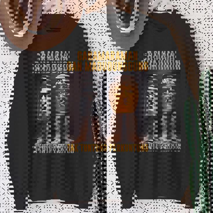 インターネットミーム Ai ガラマラマン Madudungdung ブレイン イタリアン スウェットシャツ 年配の女性への贈り物