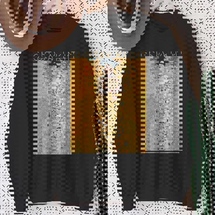 グスタフ・クリムト アデル・ブロッホ・バウアーの肖像 アーティスト向け スウェットシャツ 年配の女性への贈り物