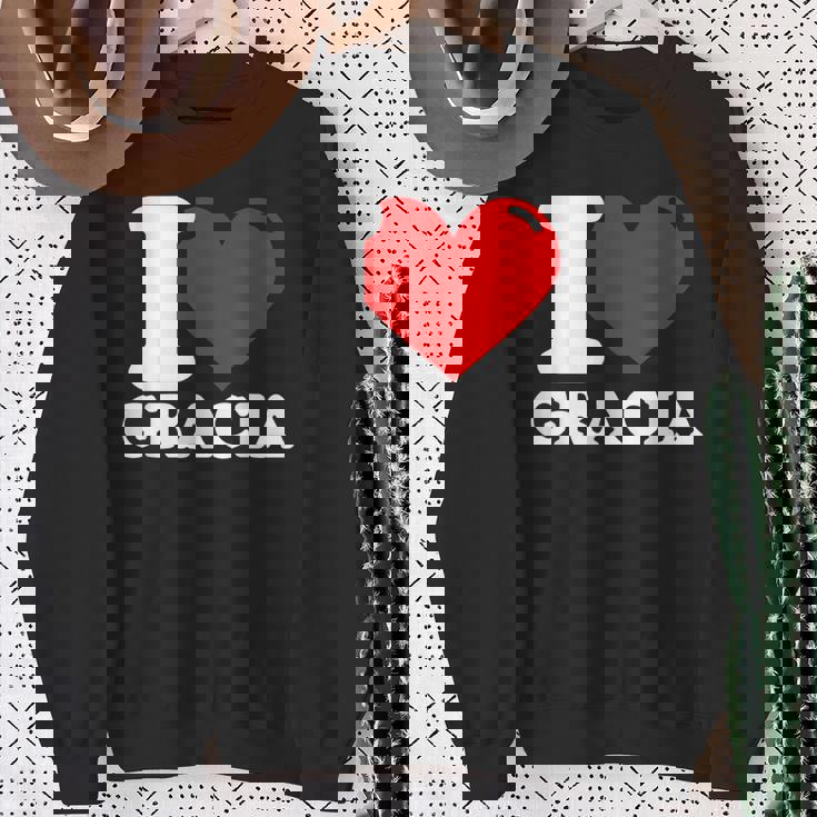 グレイシアが好き スウェットシャツ 年配の女性への贈り物