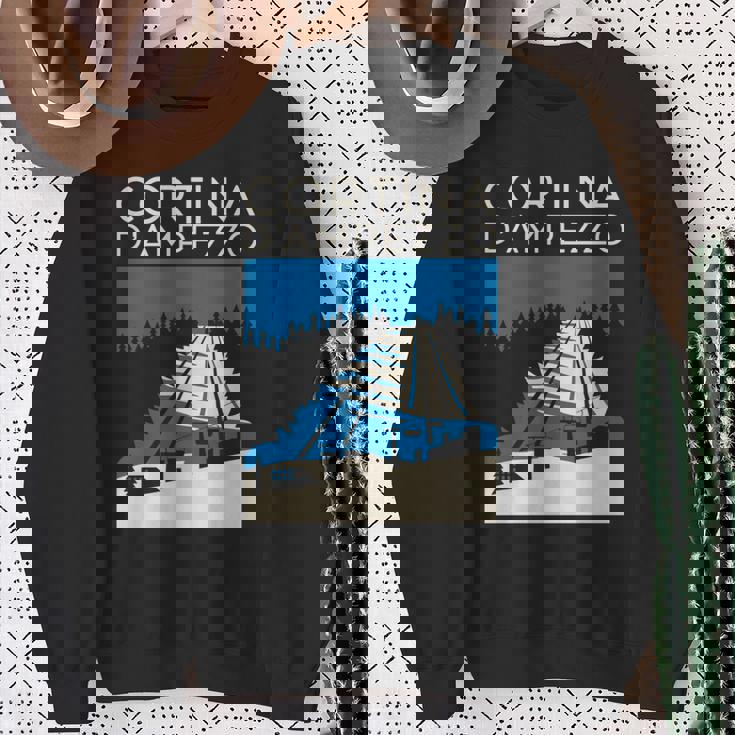 コルティナダンペッツォ 長袖tシャツ スウェットシャツ 年配の女性への贈り物