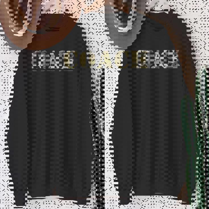 コーチ 迷彩 アーミー スウェットシャツ 年配の女性への贈り物