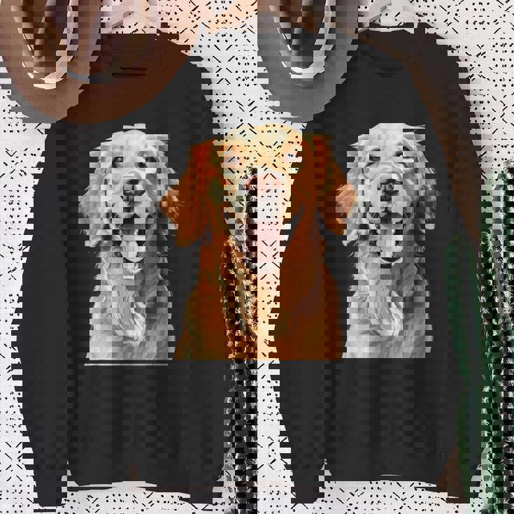 ゴールデンレトリバー グッドボーイ スウェットシャツ 年配の女性への贈り物