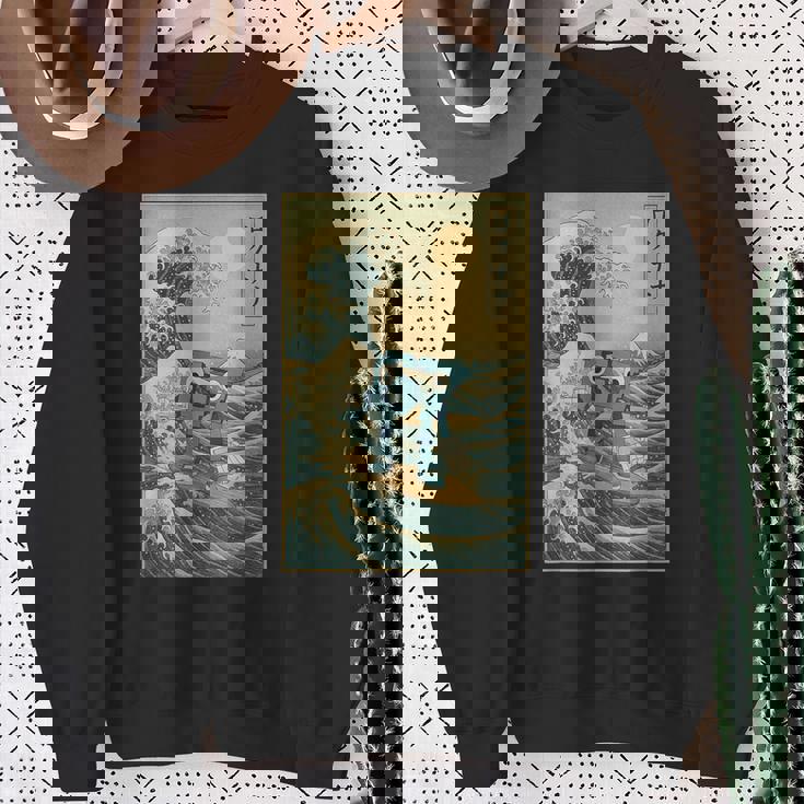 シックスセブン 6-7 神奈川沖大波 67 ブレインロットミーム スウェットシャツ 年配の女性への贈り物