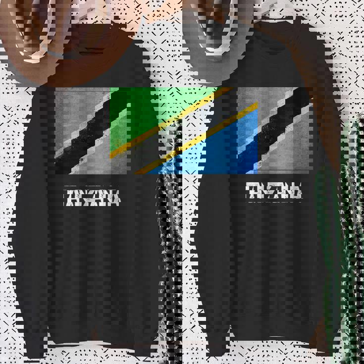 タンザニア国旗tシャツ スウェットシャツ 年配の女性への贈り物