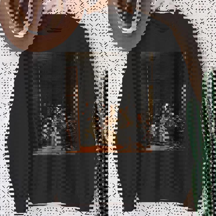 ディエゴ・ベラスケス-ラス・メニーナス スウェットシャツ 年配の女性への贈り物