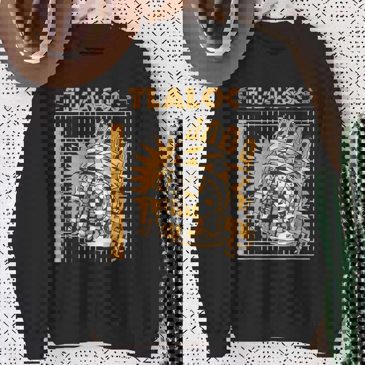 トラロック 雨の神 アステカの神 トラロック スウェットシャツ 年配の女性への贈り物