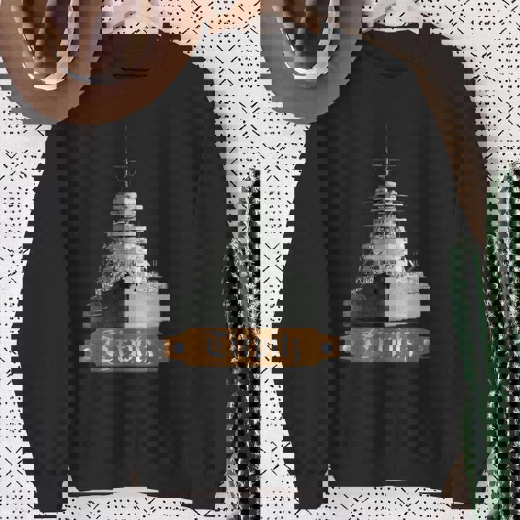 ドイツ戦艦ティルピッツ 第二次世界大戦海軍 スウェットシャツ 年配の女性への贈り物