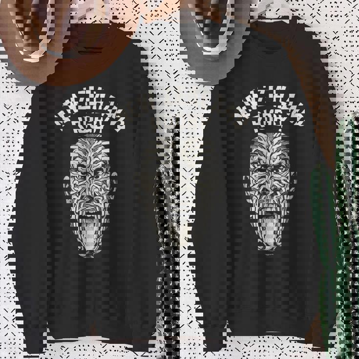 ニュージーランドラグビー マオリハカ スウェットシャツ 年配の女性への贈り物