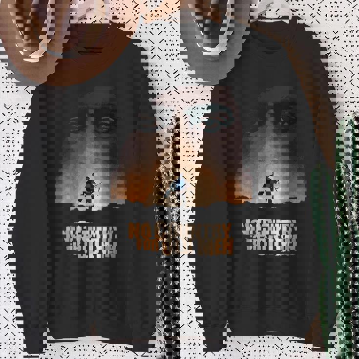 ノー・カントリー・フォー・オールドメン スウェットシャツ 年配の女性への贈り物