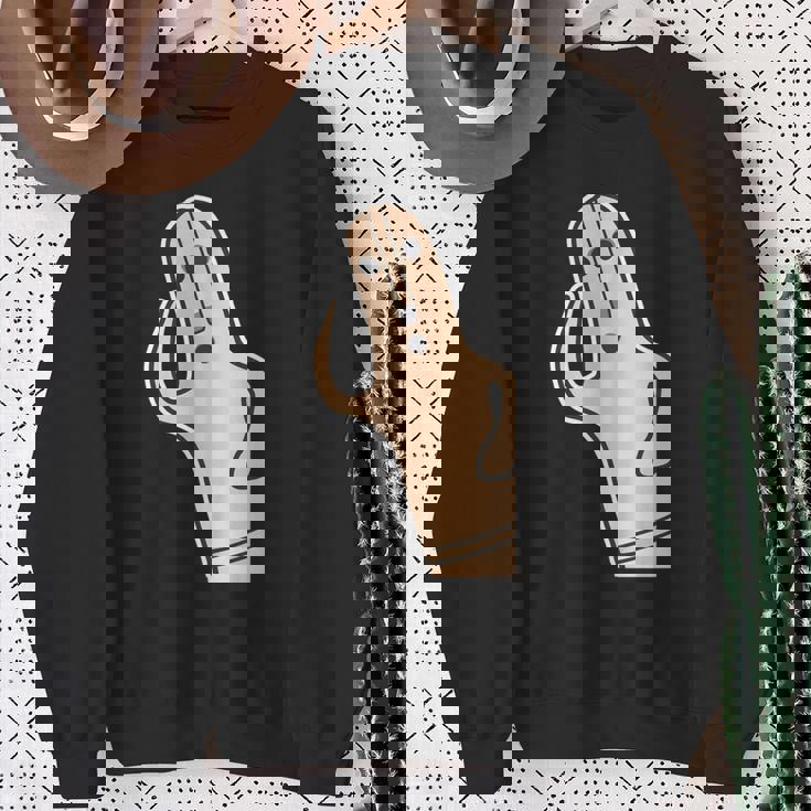 ハニワ《はろー》埴輪【踊る埴輪 男】歴史土器 かわいい 面白い スウェットシャツ 年配の女性への贈り物