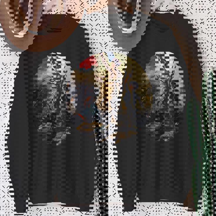 バスティーユを襲うフランス革命 パリ フランス スウェットシャツ 年配の女性への贈り物