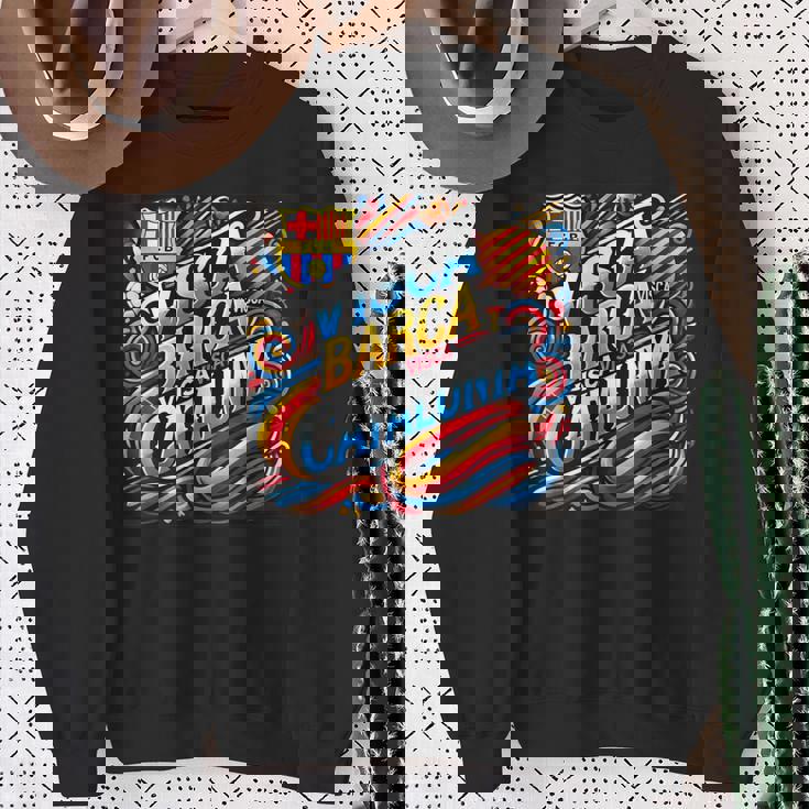 バルセロナ フットボール クラブ スペイン エスパーナ バルセロナ メンズ レディース スウェットシャツ 年配の女性への贈り物