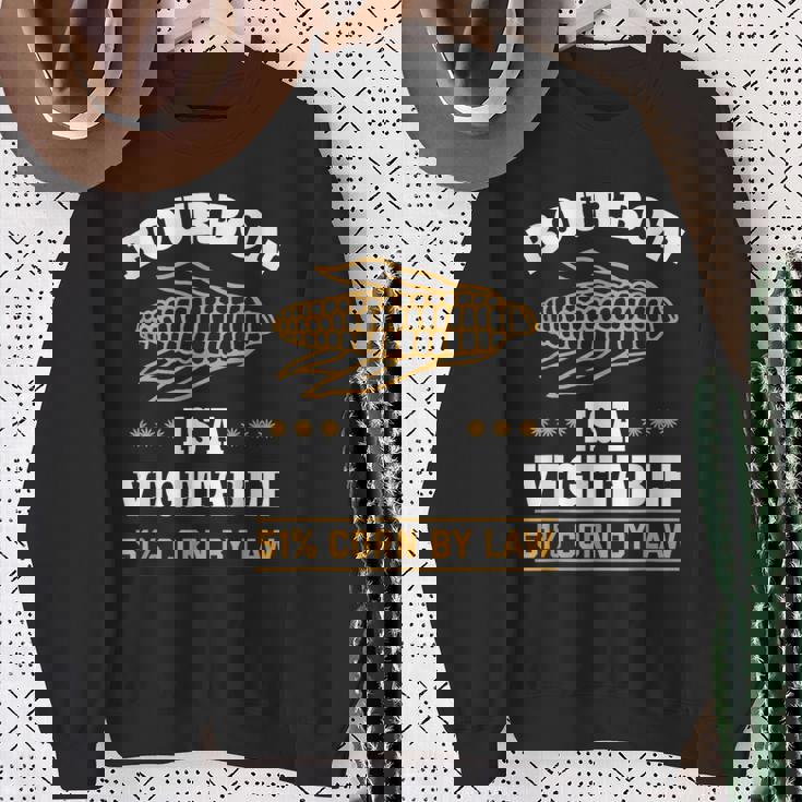 バーボンは野菜 コーンウイスキー バーボン 飲み方 スウェットシャツ 年配の女性への贈り物