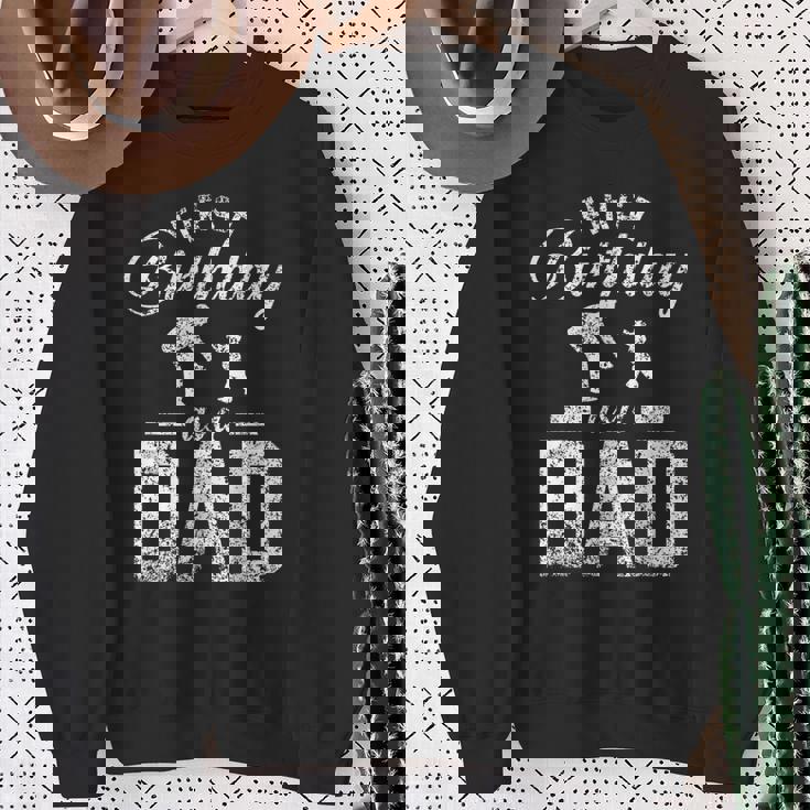 パパになって初めての誕生日 お父さん 父 パパ パーティー 誕生日 スウェットシャツ 年配の女性への贈り物