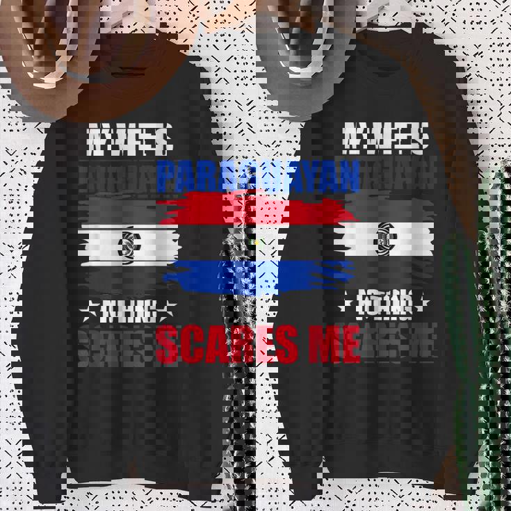 パラグアイ国旗 パラグアイ遺産 スウェットシャツ 年配の女性への贈り物