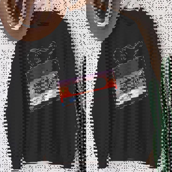 ビーチ ミックステープ ハワイアン アロハ パーム サンセット 80年代 スウェットシャツ 年配の女性への贈り物