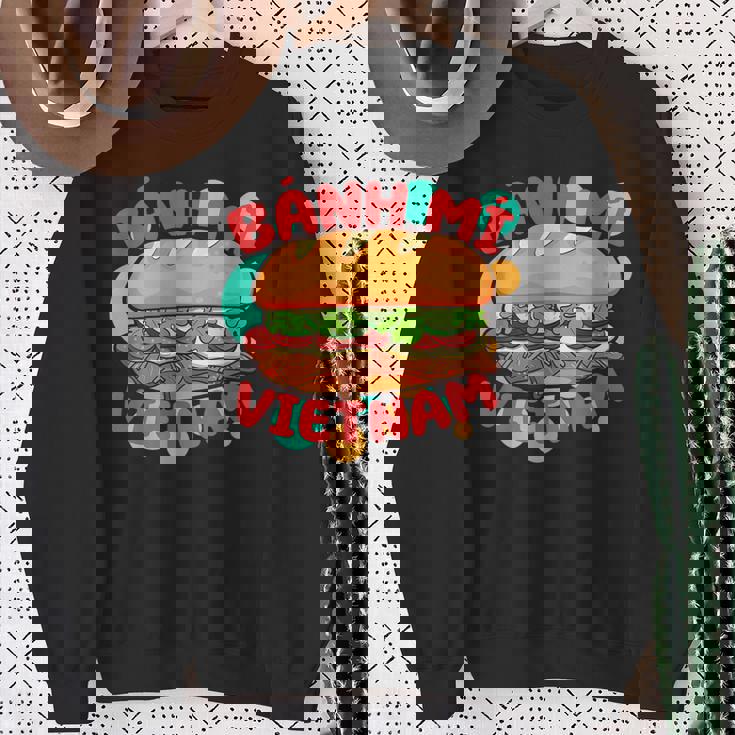 ベトナム自慢のベトナム料理 ベトナム料理 バインミー スウェットシャツ 年配の女性への贈り物