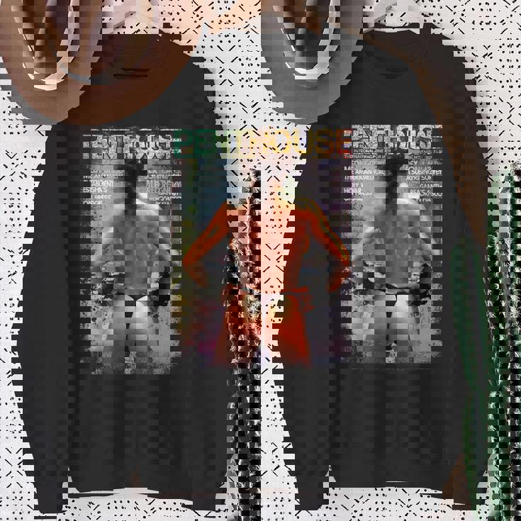 ペントハウスマガジン 1985年11月 Xxx ビキニモデル ビンテージビーチ スウェットシャツ 年配の女性への贈り物