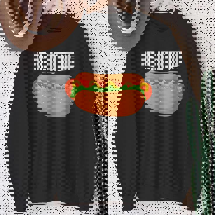 ホットドッグ ソーセージバン ミスターホットドッグ スウェットシャツ 年配の女性への贈り物