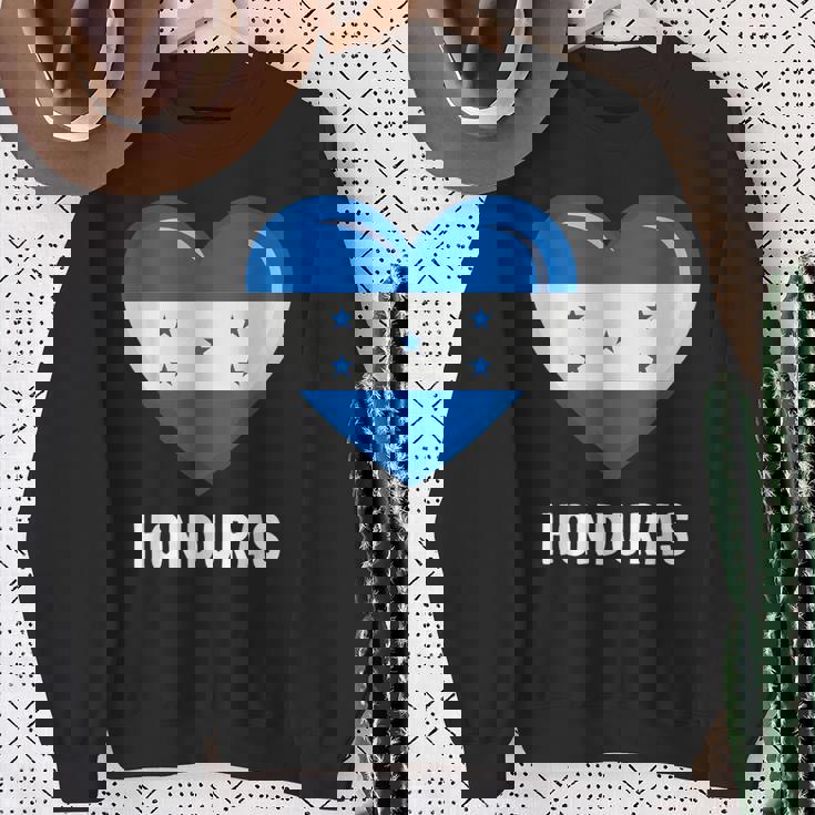 ホンジュラス国旗シャツ スウェットシャツ 年配の女性への贈り物