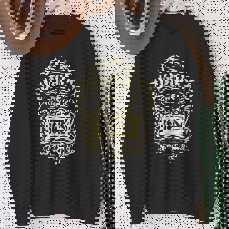 ボスの日 史上最高のボス 最高のボス スウェットシャツ 年配の女性への贈り物