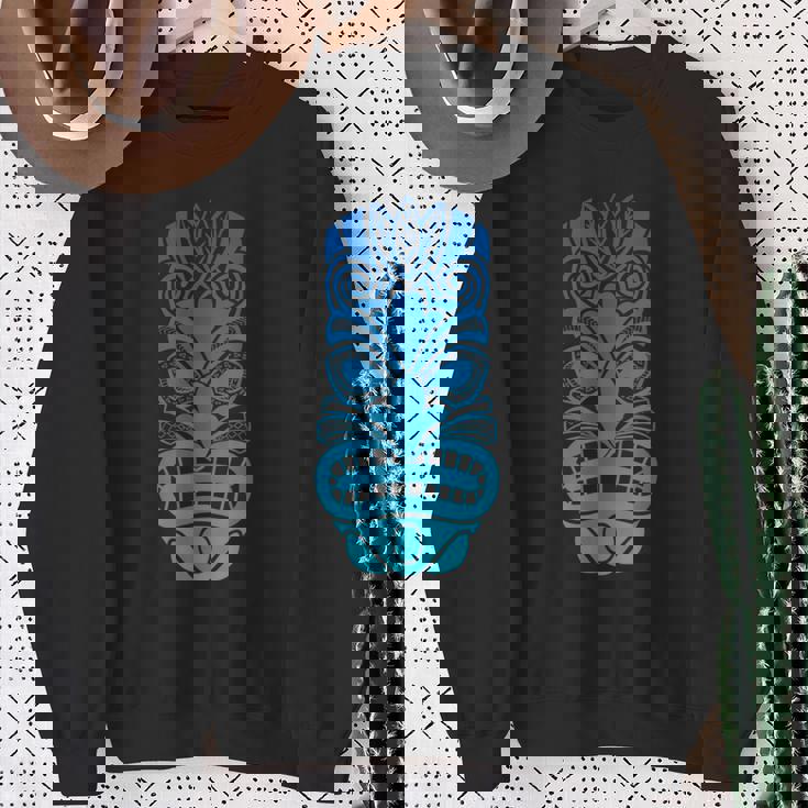 ポリネシア ティキ マオリ ハワイアン トライバル スウェットシャツ 年配の女性への贈り物